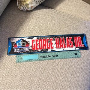 George Halas Dr. Street Sign